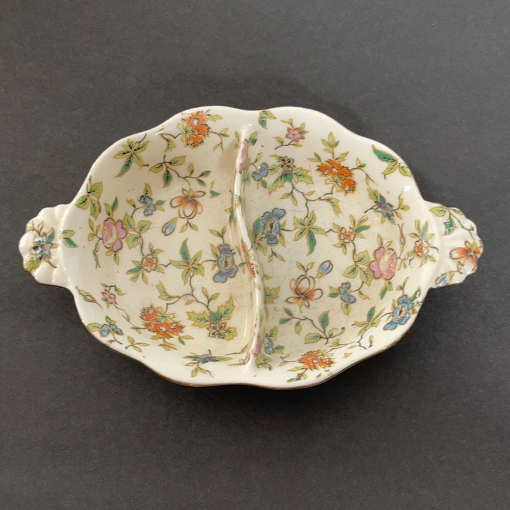 Antique Moriyama Moro-Machi Relish Dish 1920’s era